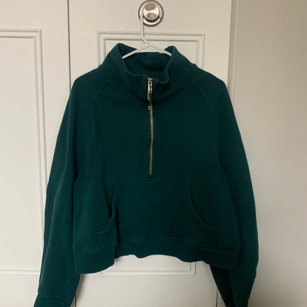 Lululemon quarter zip scuba